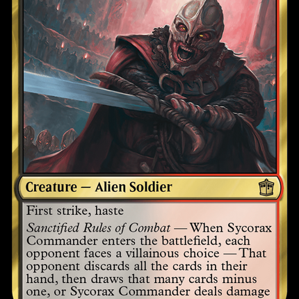Sycorax Commander (Surge Foil) [Doctor Who]