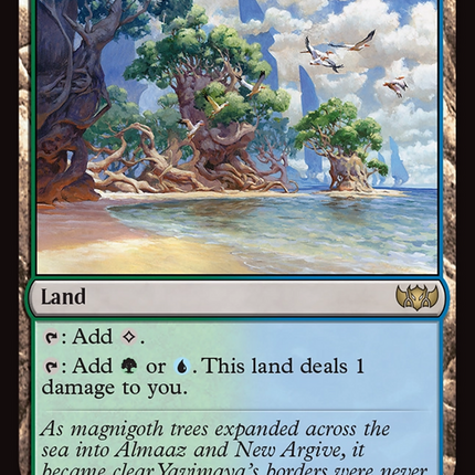 Yavimaya Coast [Tarkir: Dragonstorm Commander]