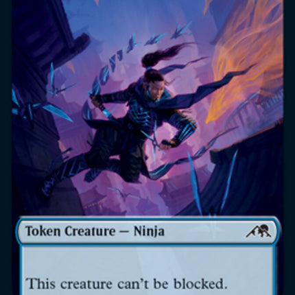 Samurai // Ninja Double-Sided Token [Kamigawa: Neon Dynasty Tokens]