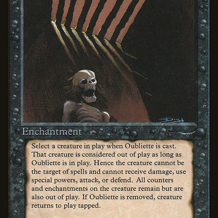 Oubliette (Light Mana Cost) [Arabian Nights]