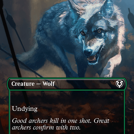 Young Wolf (Borderless) [Innistrad Remastered]