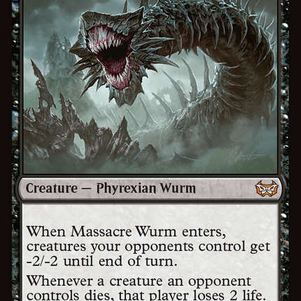 Massacre Wurm [Duskmourn: House of Horror Commander]
