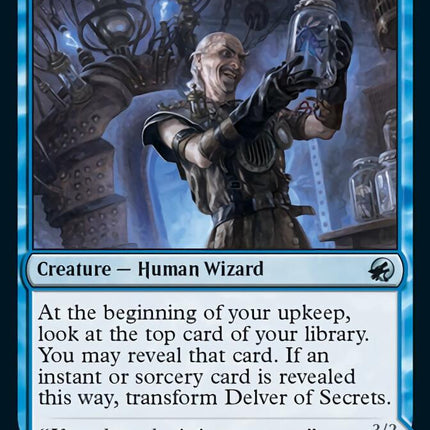 Delver of Secrets // Insectile Aberration [Innistrad: Midnight Hunt]