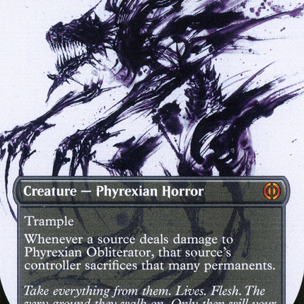 Phyrexian Obliterator (Borderless Ichor) [Phyrexia: All Will Be One]