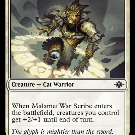 Malamet War Scribe [The Lost Caverns of Ixalan]