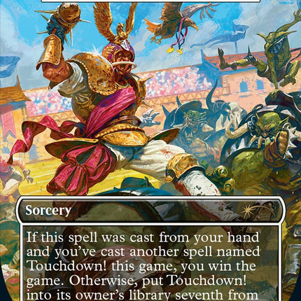 Touchdown! - Approach of the Second Sun (Borderless) [Secret Lair Drop Series]