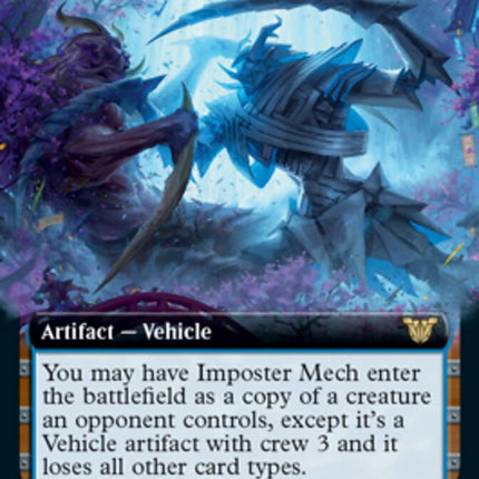 Imposter Mech (Extended Art) [Kamigawa: Neon Dynasty Commander]