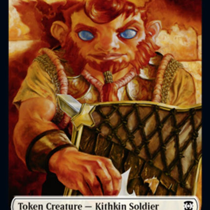 Kithkin Soldier Token [Kaldheim Commander Tokens]