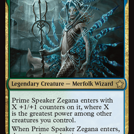 Prime Speaker Zegana [Foundations]