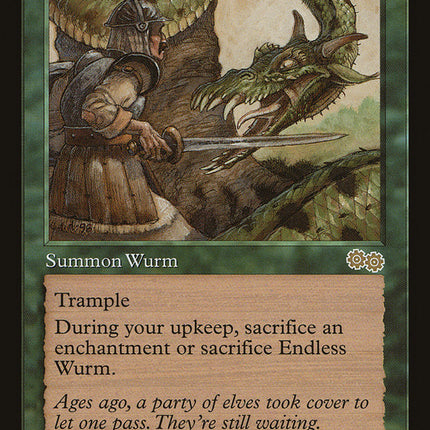 Endless Wurm [Urza's Saga]