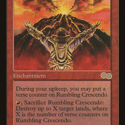 Rumbling Crescendo [Urza's Saga]