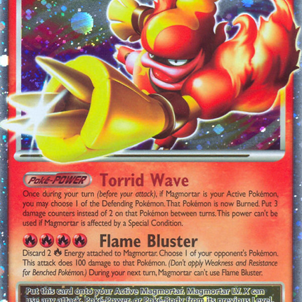 Magmortar LV.X (123/123) [Diamond & Pearl: Mysterious Treasures]