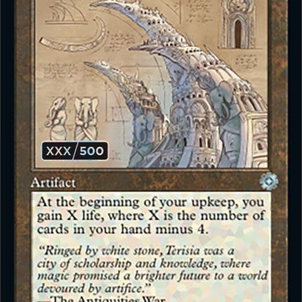 Ivory Tower (Retro Schematic) (Serialized) [The Brothers' War Retro Artifacts]