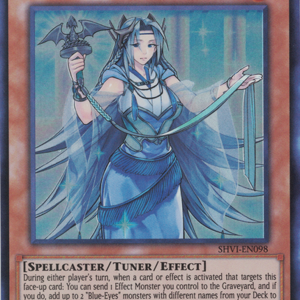Priestess with Eyes of Blue [SHVI-EN098] Super Rare