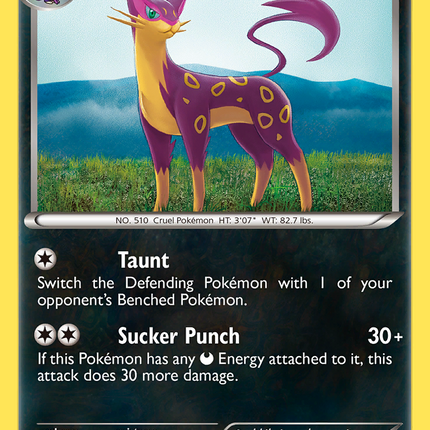 Liepard (67/114) [Black & White: Base Set]