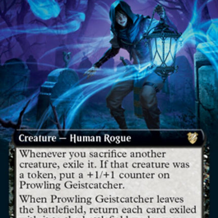 Prowling Geistcatcher (Extended Art) [Innistrad: Midnight Hunt Commander]