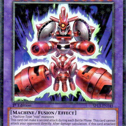 Barbaroid, the Ultimate Battle Machine [SP13-EN045] Starfoil Rare