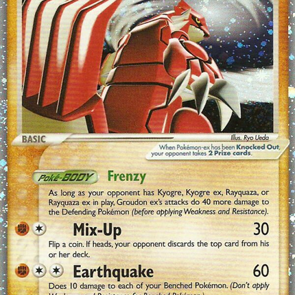 Groudon ex (038) [Nintendo: Black Star Promos]