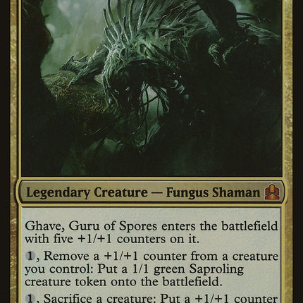 Ghave, Guru of Spores (Oversized) [Commander 2011 Oversized]