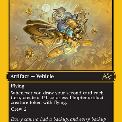 Thopter Fabricator (First-Place Foil) [Aetherdrift]