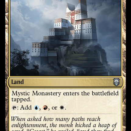 Mystic Monastery (Ripple Foil) [Modern Horizons 3 Commander]