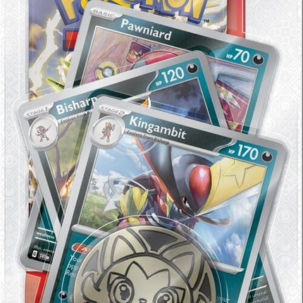 Scarlet & Violet: Obsidian Flames - Single Pack Blister (Kingambit, Bisharp, Pawniard)