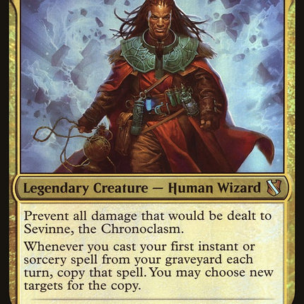 Sevinne, the Chronoclasm (Oversized) [Commander 2019 Oversized]