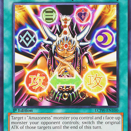 Amazoness Spellcaster [LCJW-EN100] Common