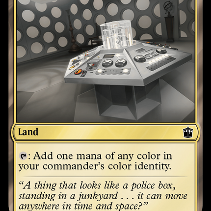 Command Tower (0854) (Surge Foil) [Doctor Who]