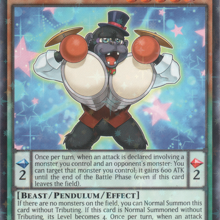 Performapal Drummerilla [SP17-EN019] Starfoil Rare