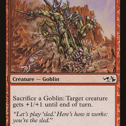 Goblin Sledder [Duel Decks: Elves vs. Goblins]