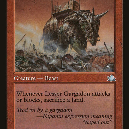 Lesser Gargadon [The List]