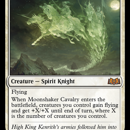 Moonshaker Cavalry [Wilds of Eldraine]