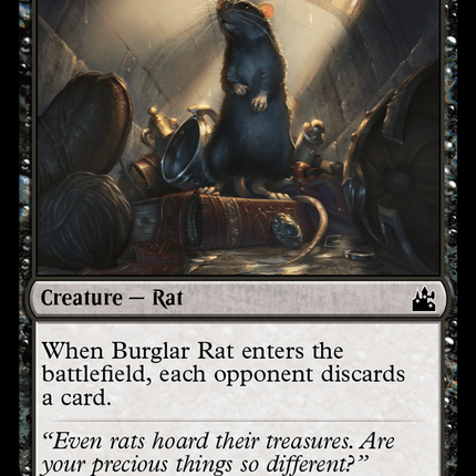 Burglar Rat [Ravnica Remastered]