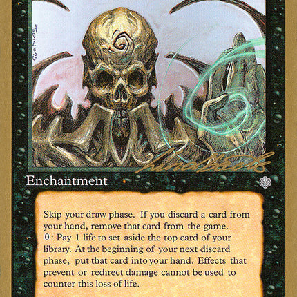 Necropotence (Leon Lindback) [Pro Tour Collector Set]
