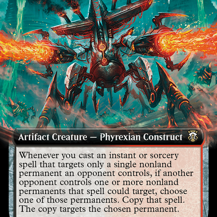 Exterminator Magmarch (Extended Art) (Ripple Foil) [Modern Horizons 3 Commander]