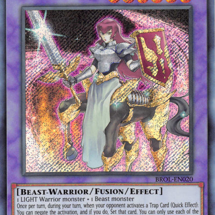 Centaur Mina [BROL-EN020] Secret Rare