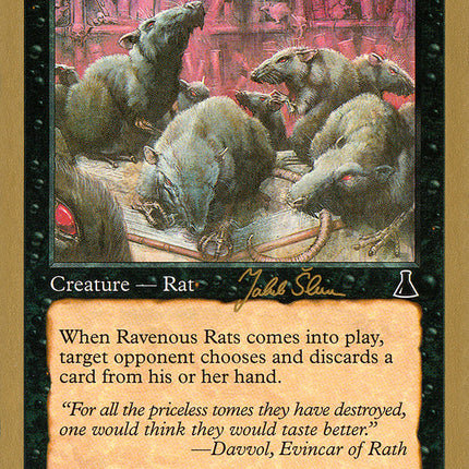 Ravenous Rats (Jakub Slemr) [World Championship Decks 1999]