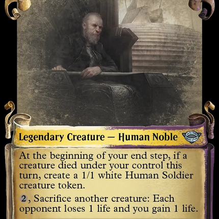 Denethor, Ruling Steward [The Lord of the Rings: Tales of Middle-Earth Showcase Scrolls]