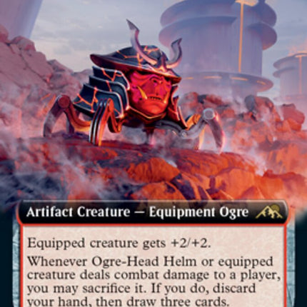 Ogre-Head Helm (Extended Art) [Kamigawa: Neon Dynasty]