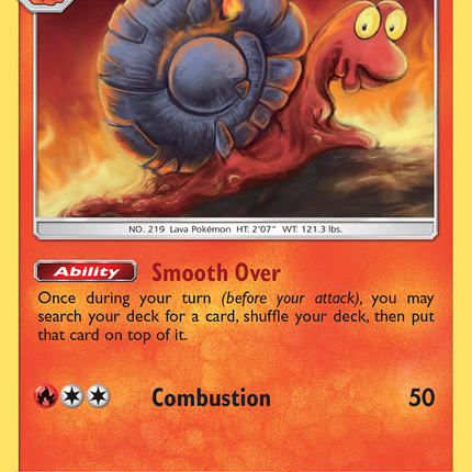 Magcargo (24/168) [Sun & Moon: Celestial Storm]