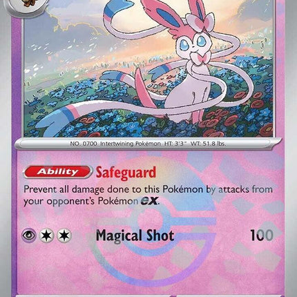 Sylveon (040/131) (Poke Ball Pattern) [Scarlet & Violet: Prismatic Evolutions]