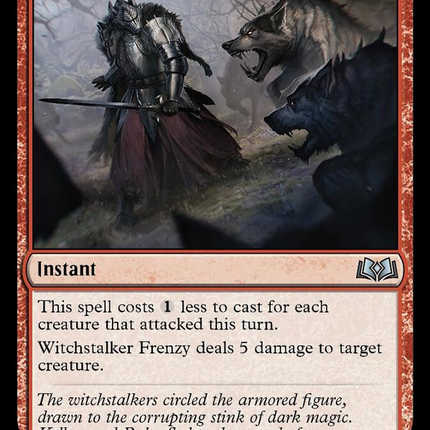 Witchstalker Frenzy [Wilds of Eldraine]