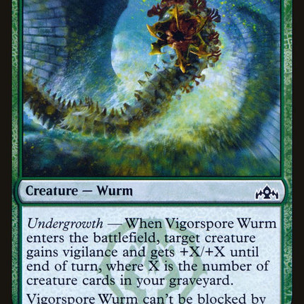 Vigorspore Wurm [Guilds of Ravnica]