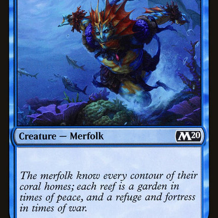Coral Merfolk [Core Set 2020]