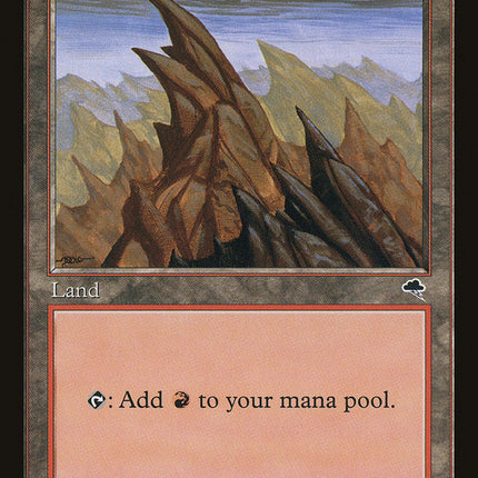 Mountain (All Peaks Pointing Left) [Tempest]