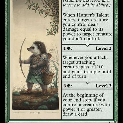 Hunter's Talent [Bloomburrow]