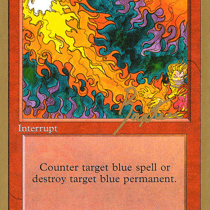 Red Elemental Blast (George Baxter) (SB) [Pro Tour Collector Set]