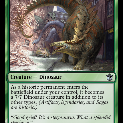 Displaced Dinosaurs (Surge Foil) [Doctor Who]