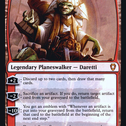 Daretti, Scrap Savant [Secret Lair: Heads I Win, Tails You Lose]